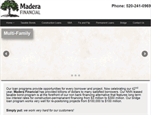 Tablet Screenshot of madera.com